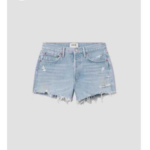 Agolde, Parker Vintage Cut Off Short, In Swapmeet, SIZE 30 - Picture 1 of 7